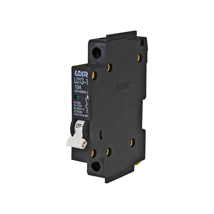 LEAR SAMITE 10A 3KA 1P CIRCUIT BREAKER