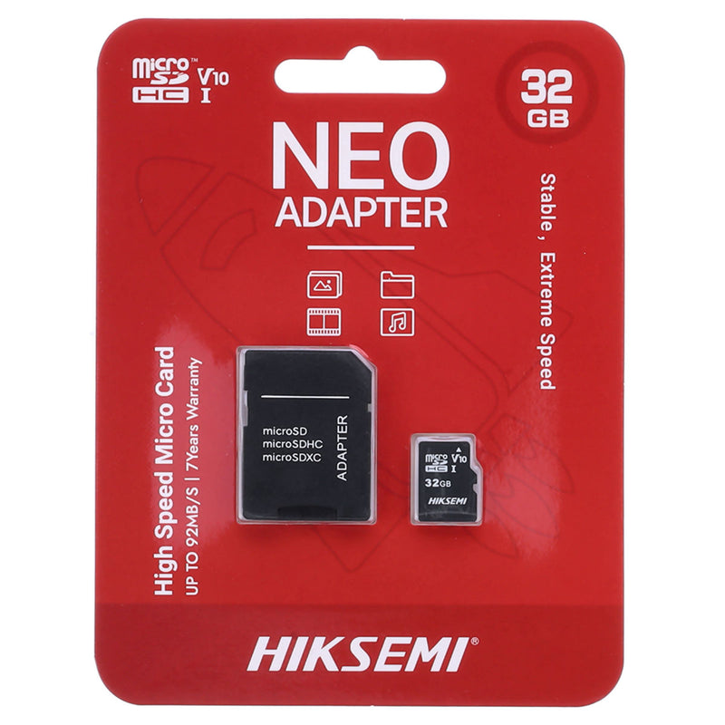 32GB HIKVISION MICRO SD CARD