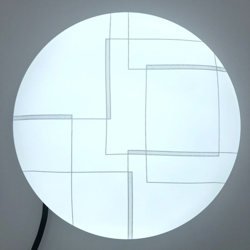 LED CEILING FITTING 18W 230MM