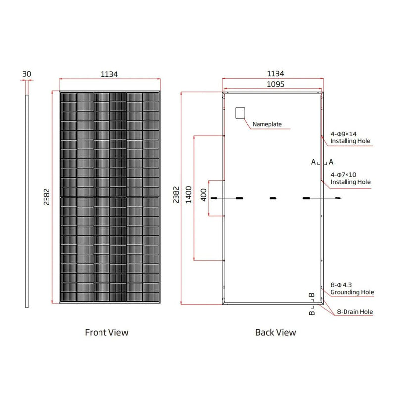 JINKO 595W SOLAR PANEL