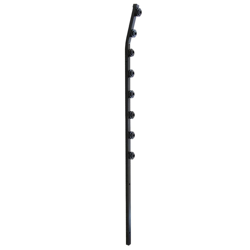 ELECTRIC FENCE 8 LINE TOP ANGLED SQUARE TUBING E/A