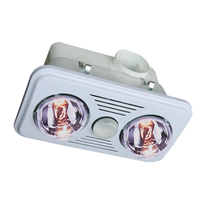 BATHROOM HEATER AND EXTRACTOR FAN