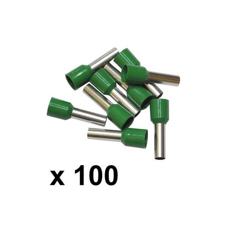 6MM BOOTLACE FERRULE 100 PACK