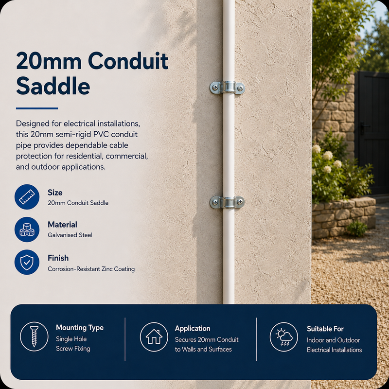 20MM GALVANISED STEEL SADDLE SPECIFICATION IMAGE
