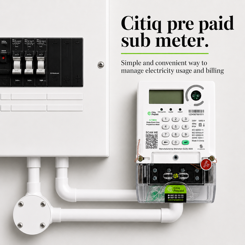 CITIQ PREPAID SUB-METER CL710K16 LIFESTYLE