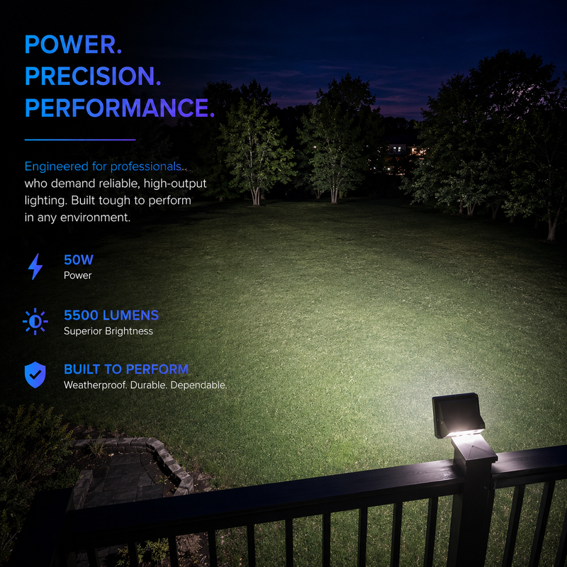 PIOLED 50W 3CCT TROI FLOODLIGHT