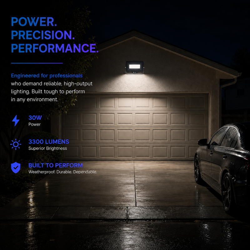 Pioled 30w 3cct troi Floodlight