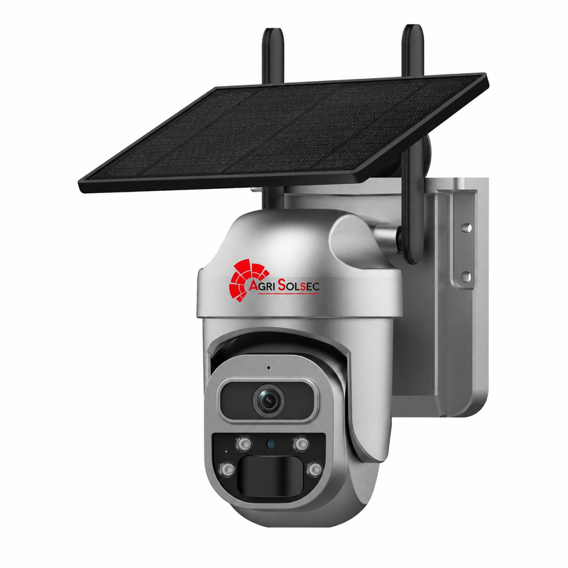 AGRISOLSEC MINI LITE WIFI SOLAR PTZ CAMERA