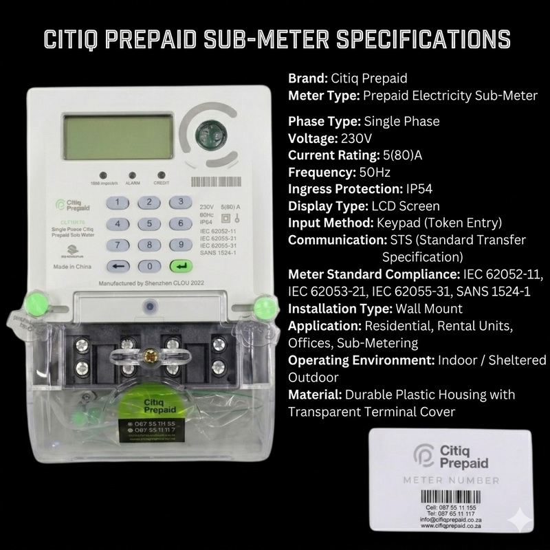 Citiq-Prepaid_Sub-Meter_CL710K16 