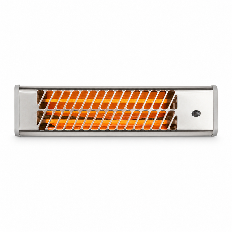 RADIANT 1200W 2 BAR QUARTZ BATHROOM HEATER