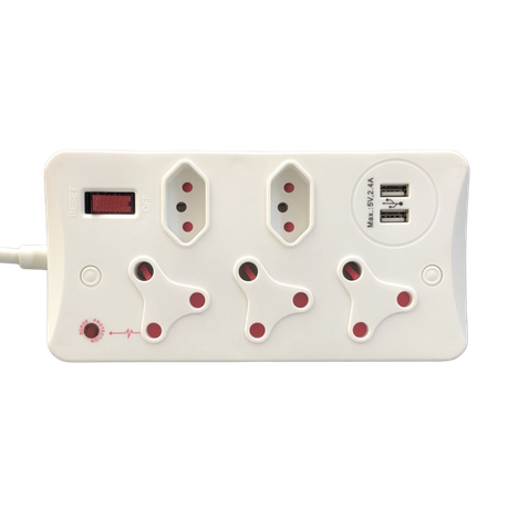 MULTIPLUG 5WAY SURGE PROTECTED