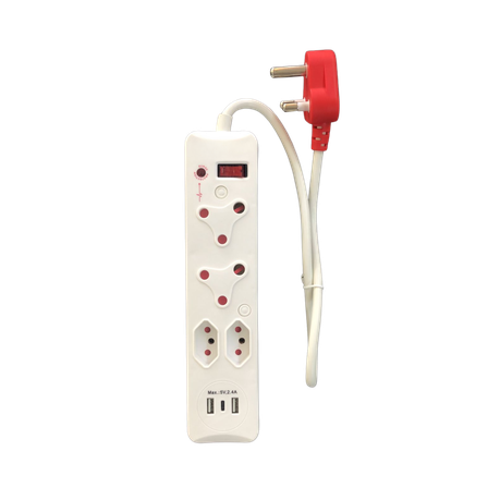 MULTIPLUG 4WAY SURGE PROTECTED